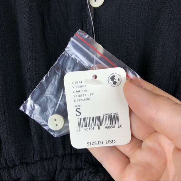 Free People Angela Jumpsuit in Black, Size S - Picture 10 of 11